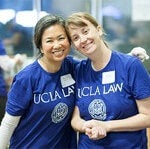 UCLA Law staff volunteers at the Public Service Challenge