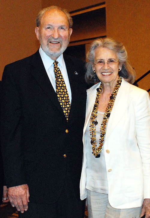 From left: Ralph and Shirley Shapiro