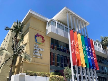 The Los Angeles LGBT Center on Rand Schrader Boulevard in Hollywood