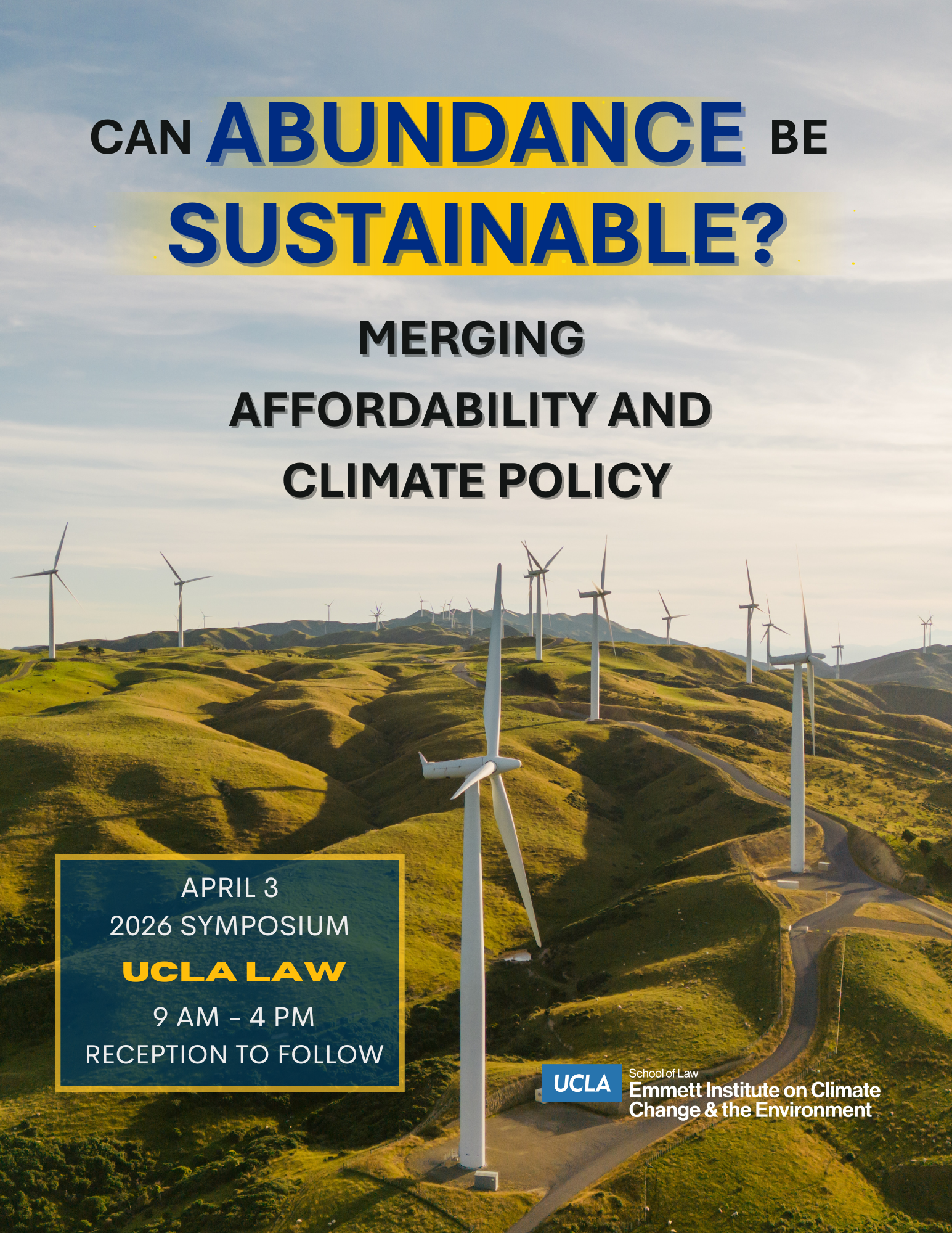 Wind turbines on a hill