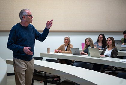 Rick Hasen teaching. Photo by Sabrina Chang