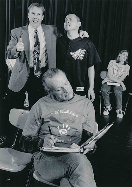 Scene from an undated UCLA Law musical