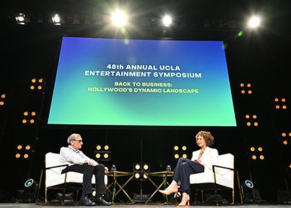 Scene from a UCLA Entertainment Symposium