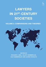 Book cover: Lawyers in 21st-Century Societies, vol. 2: Comparisons and Theories