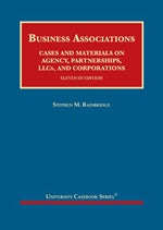 Book cover: Business Associations: Cases and Materials on Agency, Partnerships, and Corporations
