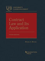 Book cover: Contract Law & Its Application