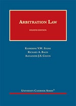 Book cover: Arbitration Law
