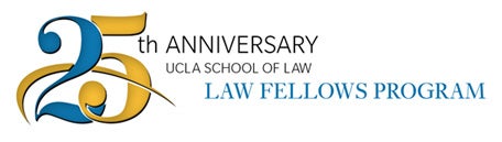 UCLA Law Fellows 25th Anniversary Logo