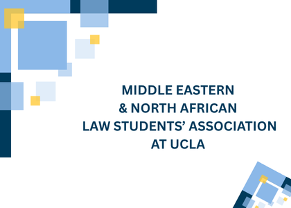 Middle Eastern and North African Law Students Association logo
