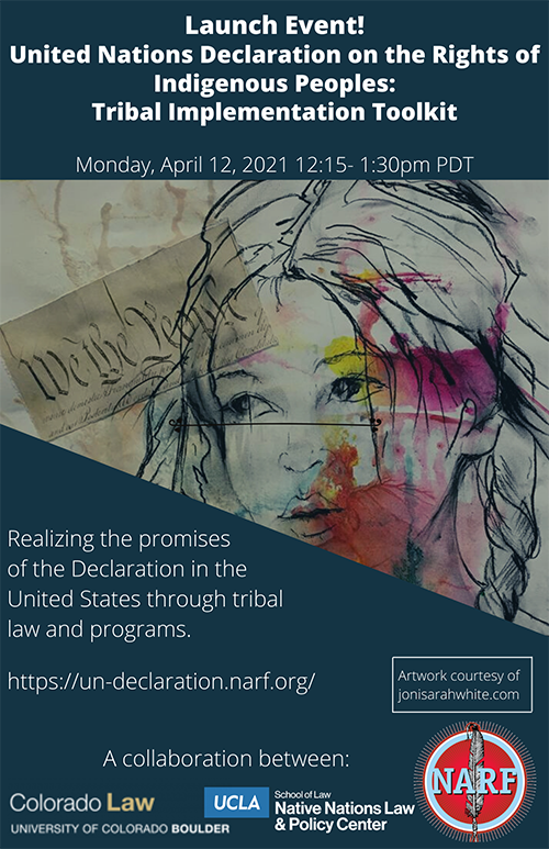 Poster from United Nations Declaration on the Rights of Indigenous Peoples: Tribal Implementation Toolkit