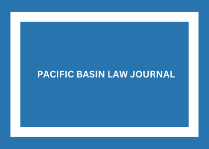 Pacific Basin Law Journal Logo