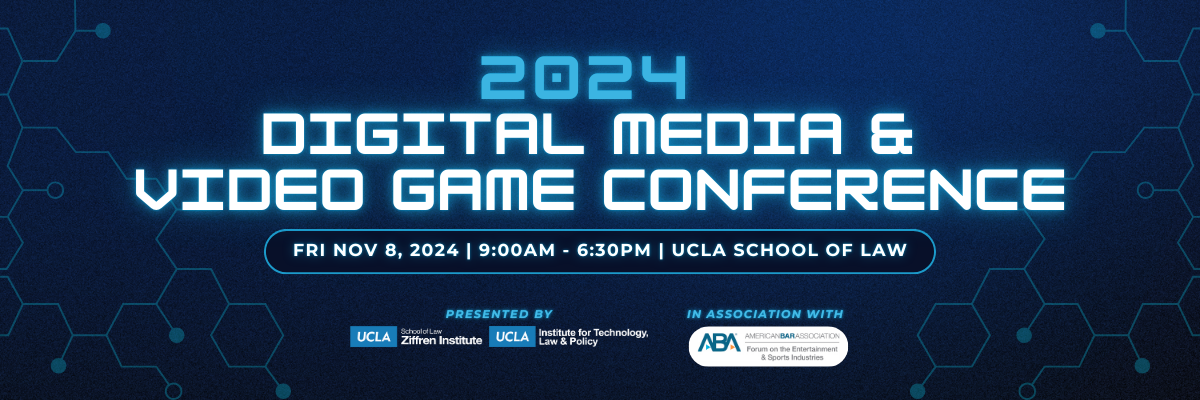 2024 Digital Media and Video Game Conference Graphic