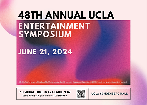 2024 Entertainment Symposium flyer