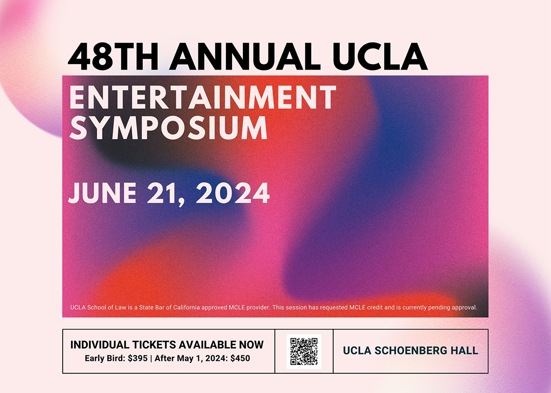 2024 Entertainment Symposium flyer