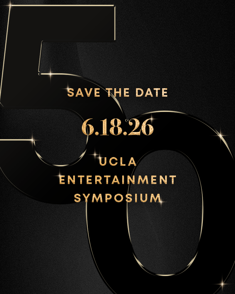 2026 UCLA Entertainment Symposium flyer