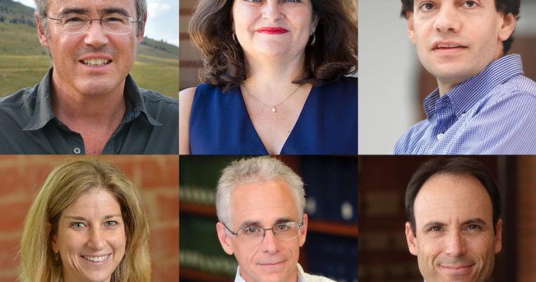 Six UCLA Law Professors who received faculty chair appointments