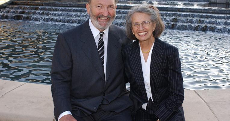 Ralph Shapiro, left, and his wife, Shirley