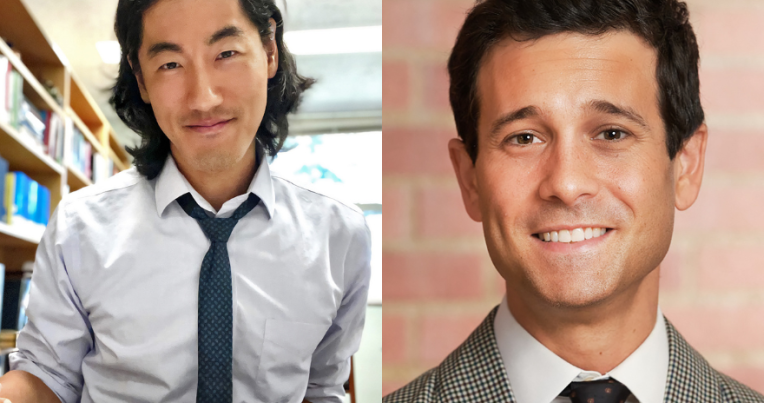 Jason Oh (left) and Andrew Verstein