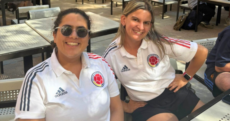 Mariana Viviescas Maldonado (left) and María Paula Herrera Duque