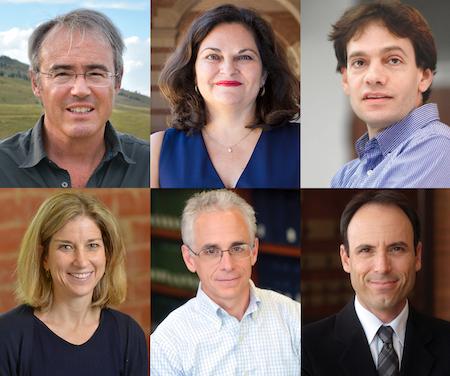 Six UCLA Law Professors who received faculty chair appointments