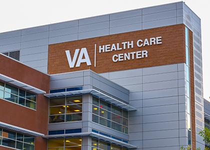 Exterior of a Veterans Affairs Health Care Center