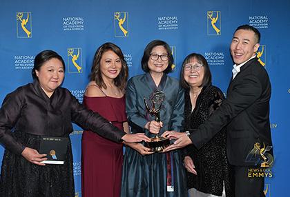 The filmmakers of Free Chol Soo Lee at the Emmys
