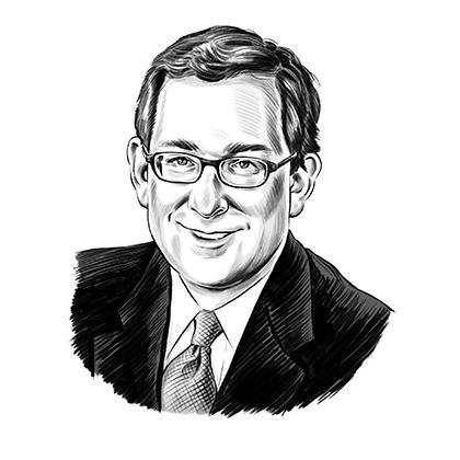 Illustration of Michael Schill