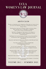 Women's Law Journal cover