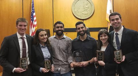 Corey Wilson, Mikayla Wasiri, Neil Thakor, Rahul Hari, Delaney Gold-Diamond  and Avery Hitchcock.